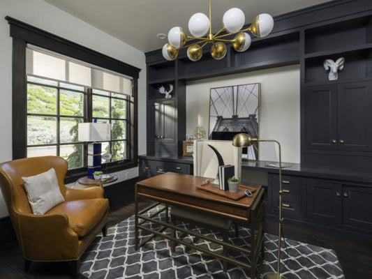 How to Feature Leather in Your Home Office