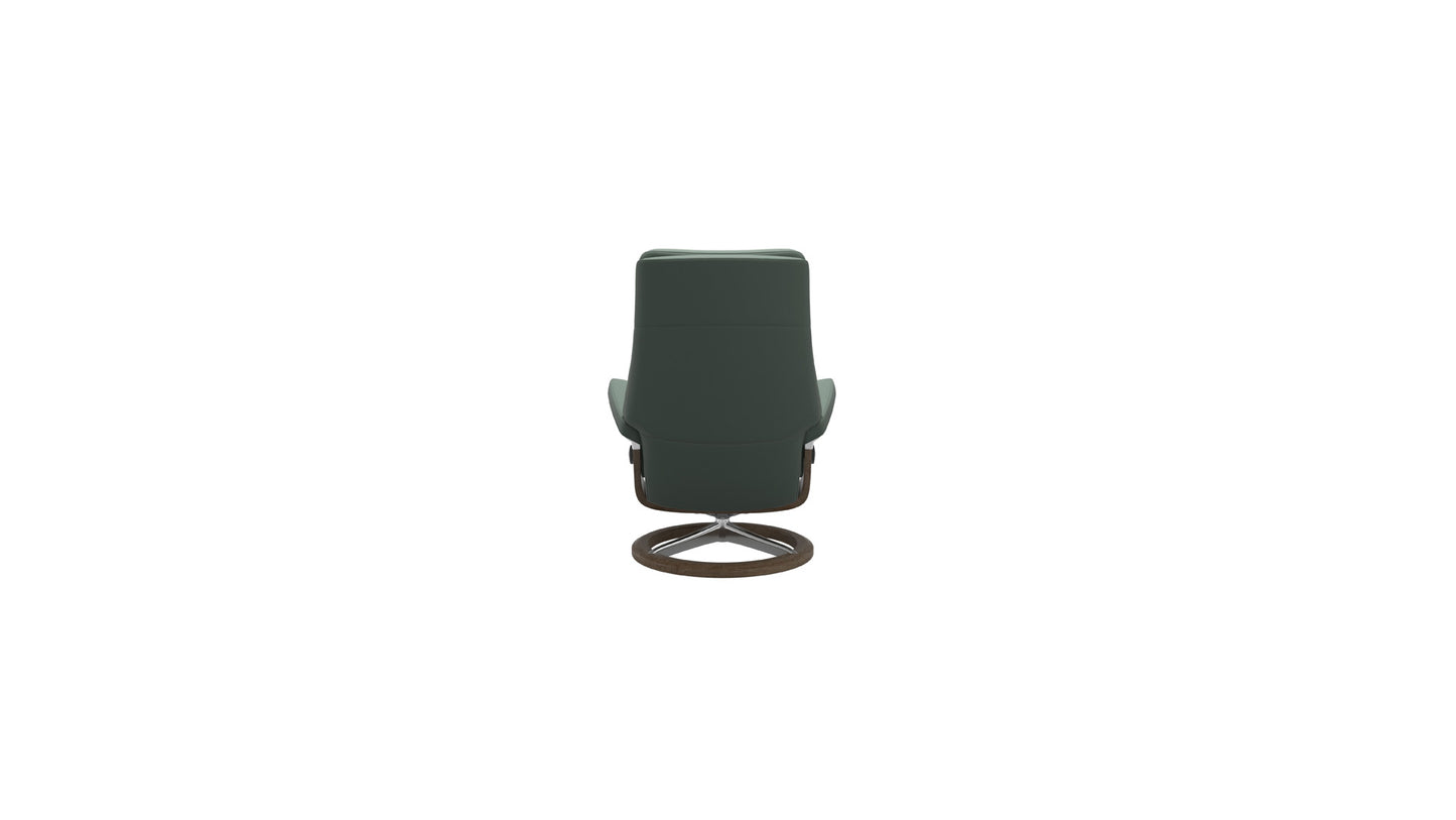 Paul Large Signature Base Recliner and Ottoman
