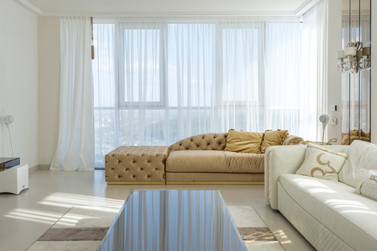 Leather daybed couch