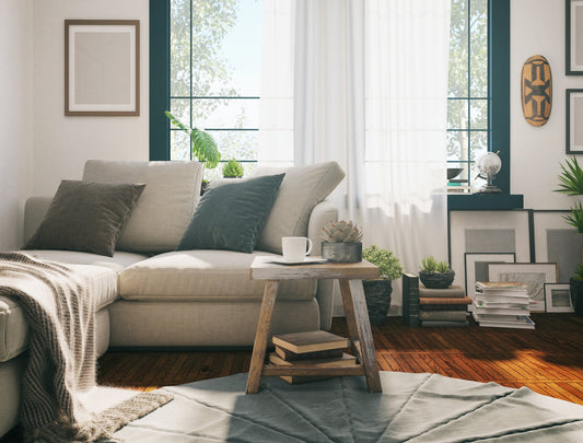 Using Furniture and Decor to Make a Small Living Room Bigger