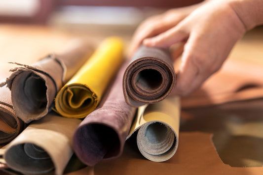 Leather swatches