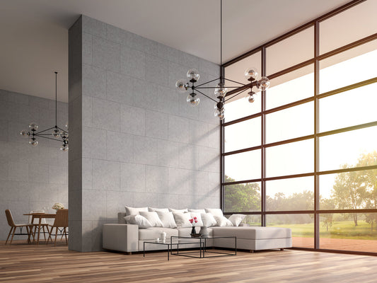 How to Decorate a Living Room with High Ceilings